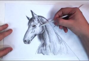Eu vou fazer desenhos e editar vídeos.