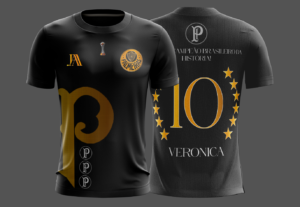 Eu vou fazer o design personalizado para camiseta.