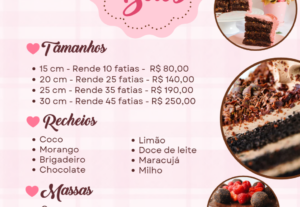 Eu vou Criar seu cardápio em 2 dias