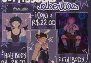 Eu vou fazer desenhos personalizados de boa qualidade