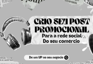 Eu vou Fazer seu post promocional para Instagram