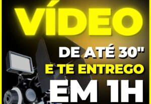 Eu vou editar seu vídeo de maneira incrível e profissional