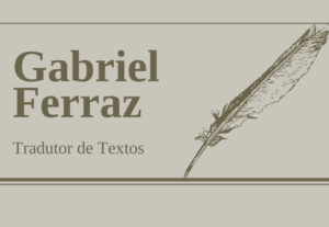 Eu vou fazer o trabalho de Escritor/Redator