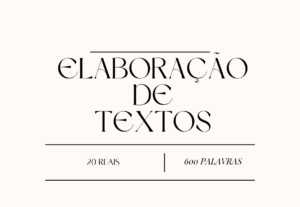 Eu vou criar texto até 600 palavras