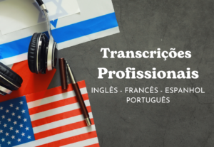 Eu vou transcrever audios, vídeos e podcasts