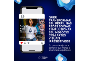 Eu vou criar artes impactantes para suas redes sociais
