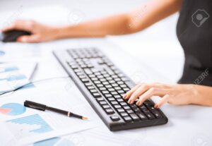 Eu vou digitar textos para você.