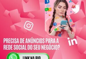 Eu vou fazer posts de rede social