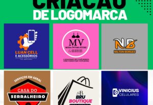 Eu vou criar sua logomarca em 1dia
