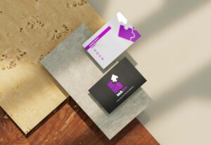 Eu vou fazer um cartão de visitas personalizado para você