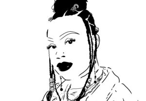 Eu vou fazer uma ilustração digital para você.