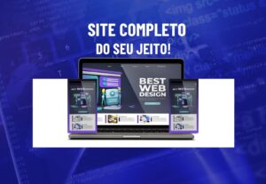 Eu vou criar um site completo
