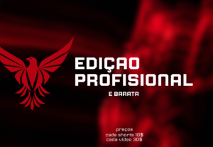 Eu vou Fazer ediçao de Videos baratas e boas pra voce