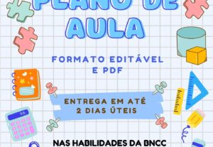 Eu vou fazer planos de aula