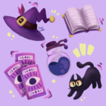 Eu vou desenhar 5 stickers fofos no meu estilo para você
