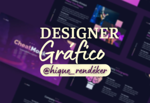 Eu vou fazer a arte que você precisa para sua empresa