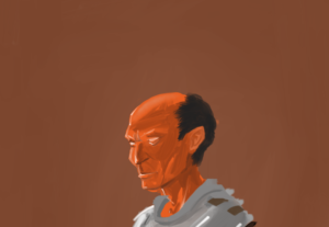 Eu vou Fazer um desenho digital/papel no mesmo dia.