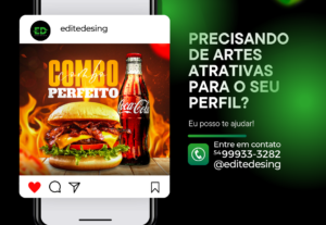 Eu vou fazer artes para as redes sociais.