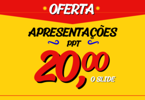 Eu vou fazer sua apresentação de Power Point em pouco tempo