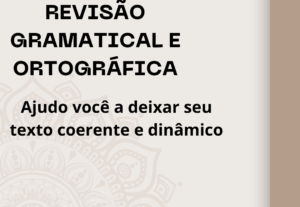 Eu vou fazer Revisão de textos e tradução