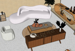 Eu vou modelar seu projeto 3D SketchUp ou Layout.