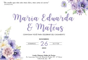 Eu vou fazer a identidade visual do seu evento