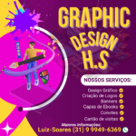 Eu vou criar os seus designs de forma eficaz e única.