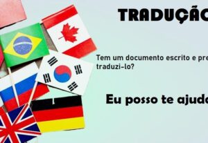 Eu vou Traduzir um texto para você