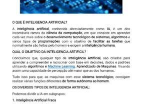 Eu vou realizar textos, redações e pesquisas.