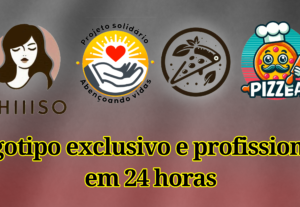 Eu vou Fazer um logotipo profissional e exclusivo em 24 hora...