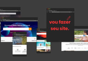 Eu vou fazer um site para suas vendas.
