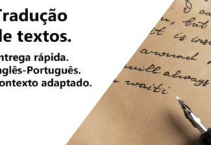 Eu vou traduzir um texto para você.