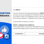 Eu vou criar um Plano de Marketing para sua marca