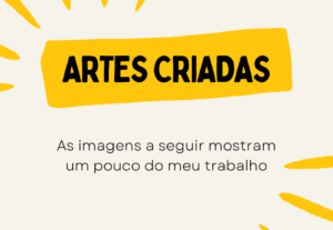 Eu vou fazer a arte para postagens nas suas redes sociais