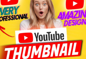 Eu vou fazer thumbnails para seus vídeos