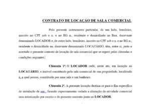 Eu vou revisar documentos, elaborar contratos, entre outros