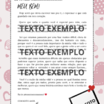 Eu vou Fazer um presente em pdf para seu ou sua namorada.