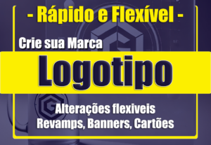 Eu vou criar seu logotipo e artes em pouco tempo.
