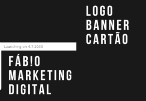 Eu vou fazer logo, banner e convite virtual.