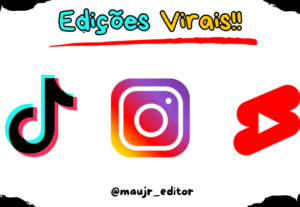 Eu vou Editar Reels ou Shorts de até 1 min pra você