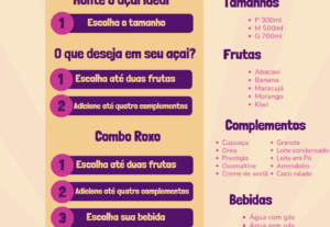 Eu vou Fazer um cardápio para seu negócio