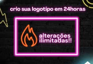 Eu vou criar ou melhorar sua logotipo em ate 1 dia