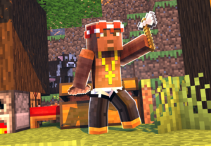 Eu vou fazer sua Thumbnail, banner ou wallpaper de Minecraft