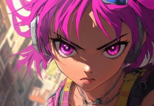 Eu vou fazer uma arte de anime para você