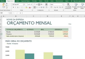 Eu vou Criar planilhas personalizadas para sua empresa