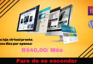 Eu vou Criar seu site profissional em menos de 15 dias