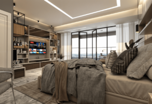 Eu vou renderizar ambientes e projetos de interiores