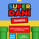 Eu vou Fazer convites para seus eventos