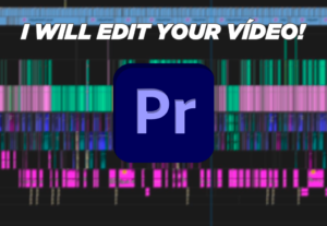 Eu vou editar o seu vídeo para seu canal do YouTube ou TikTo...