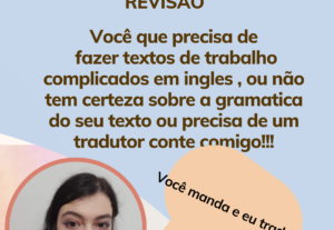 Eu vou traduzir e criar textos em inglês para você.